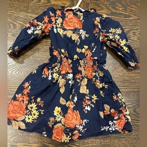 Janie and Jack baby girl floral dress 12-18 months